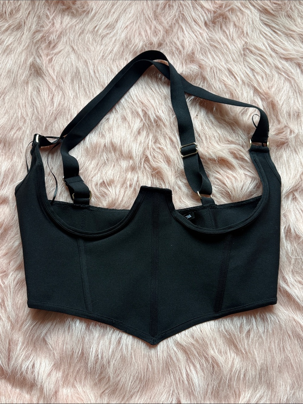 Black Longline Underwire Bralette - Women Intimates